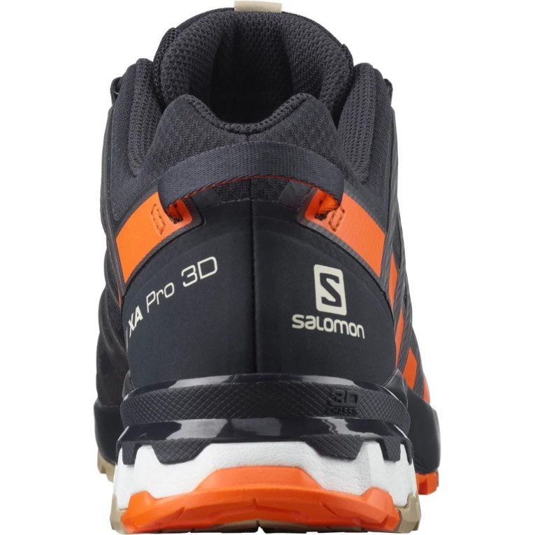 Tenis Para Trail Running Salomon Xa Pro 3d V8 GTX Hombre Negros Naranjas | MX MCGP095